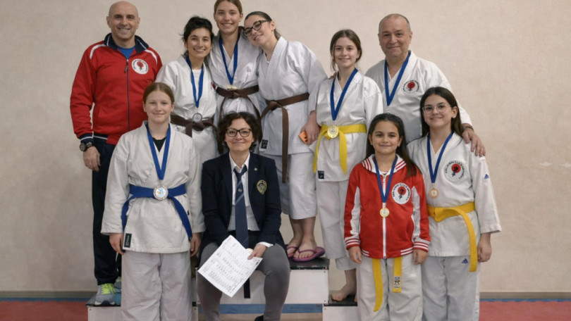 Due titoli regionali, due argenti ed un bronzo per il Karate Club Monferrato